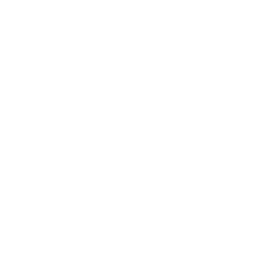 White icon of a circular award badge with two ribbons at the bottom, surrounded by five stars arranged in a semicircle above it.
