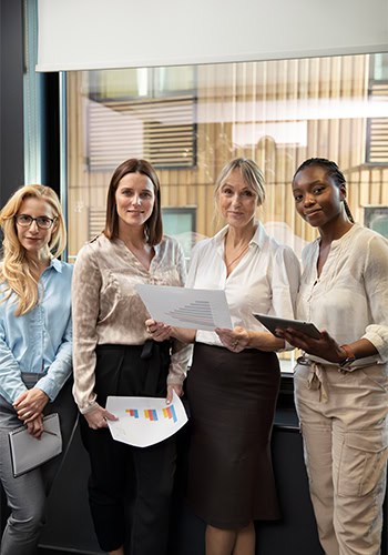 Empowered woman overcoming immigration challenges